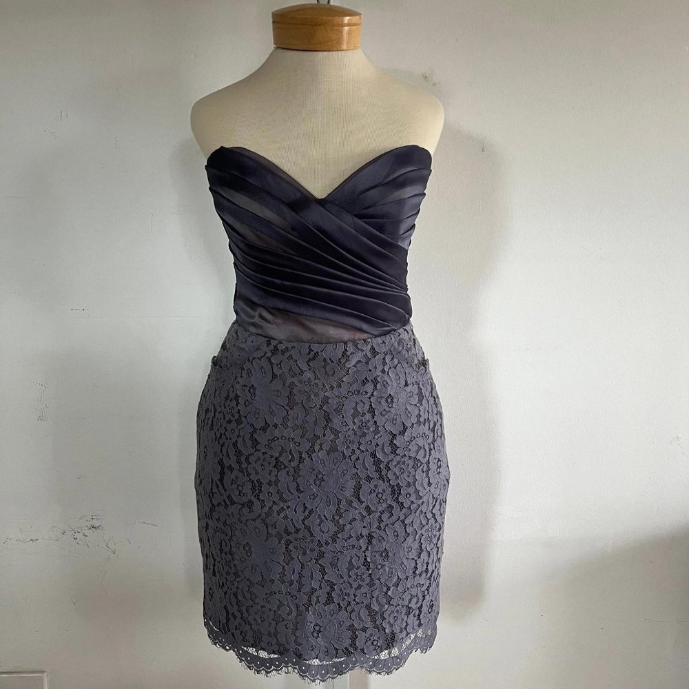 Noir by Lazaro Vintage Formal Dress, Size 8, Light Blue/Purple
